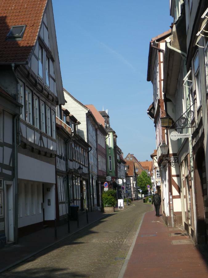 Ferienwohnung Janus Altstadt-Hameln Haus 2 Inklusive Parkplatz - Mit Und Ohne Terrasse Oder Loggia Hamelin Exterior photo