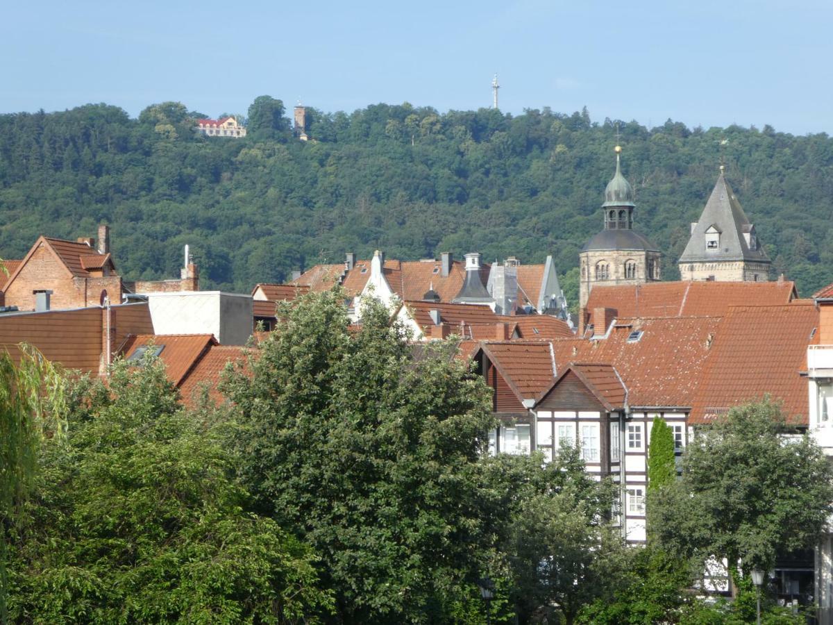 Ferienwohnung Janus Altstadt-Hameln Haus 2 Inklusive Parkplatz - Mit Und Ohne Terrasse Oder Loggia Hamelin Exterior photo